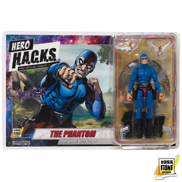 Boss Fight Studio Hero H.A.C.K.S. Phantom Wave 1.5 (Blue) 1:18 Scale Action Figure